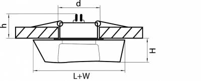 Встраиваемый светильник Lightstar Flutto 006430 фото