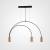 Подвесной светильник Imperiumloft Arc Gold ARC01 фото