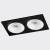 Рамка на 2 светильника Italline SP SP 02 black фото