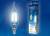 LED-CW35-5W/NW/E14/CL/DIM GLA01TR Лампа светодиодная диммируемая. Форма свеча на ветру, прозрачная. Серия Air. Белый свет (4000K). Карт