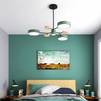 Люстра на штанге Imperiumloft Meade Lamps Green MEADE-01 фото
