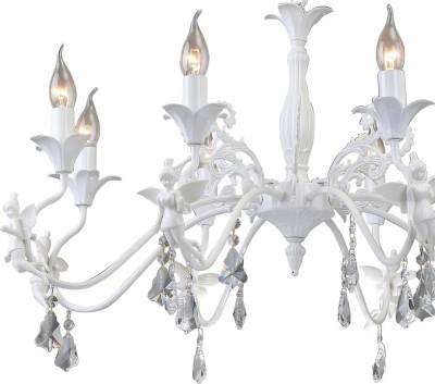 Подвесная люстра Arte Lamp Angelina A5349LM-8WH фото