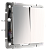 WL02-SW-2G /Выключатель двухклавишный (глянцевый никель) фото