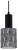 Подвесной светильник Escada Rain 10189/1S Black фото