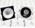 Встраиваемый светильник Italline IT06-6016 IT06-6016 black 3000K фото