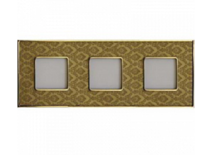 фото рамка 3-поста fede vintage tapestry цвет: 	золотой гобелен