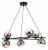 Подвесная люстра Escada Balance 1119/6S Black фото
