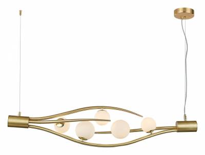Подвесной светильник Indigo Flusso 11025/5P Gold фото