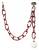 Подвесной светильник Loft it Chain 10128C Red в EL DECO Подвесной светильник Loft it Chain 10128C Red фото