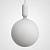 Подвесной светильник Imperiumloft Parachilna Aballs White 40.1884 фото
