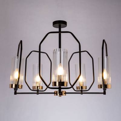 Люстра на штанге Arte Lamp Celaeno A7004PL-5BK фото