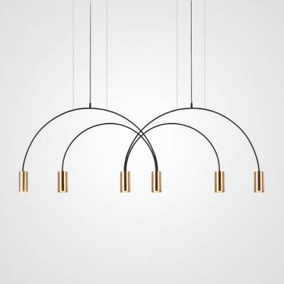 Подвесной светильник Imperiumloft Arc Gold ARC01 фото