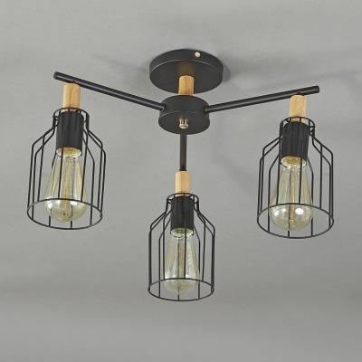 Люстра на штанге Escada Texas 469/3PL Black фото