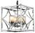 Подвесная люстра LUMINA DECO Quadrato LDP 1223-4 CHR фото