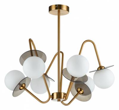 Люстра на штанге Indigo Jazz 11020/6R Brass фото