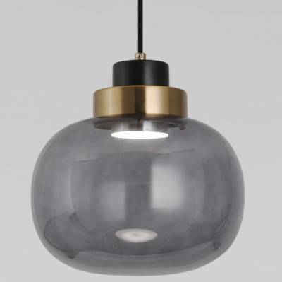 Подвесной светильник Eurosvet Jeffry 50241/1 LED дымчатый фото
