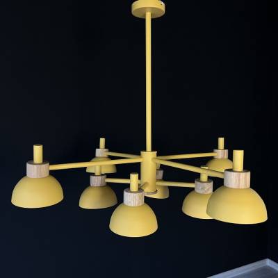 Люстра на штанге Imperiumloft Fanta A Lights Yellow FANTA_A01 фото