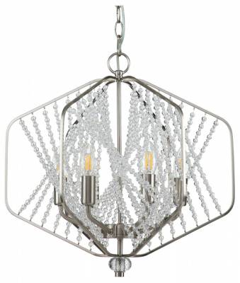 Подвесная люстра Indigo Ballo 12004/6P Nickel фото