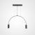 Подвесной светильник Imperiumloft Arc Black ARC01 фото