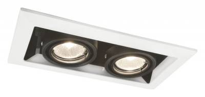 Встраиваемый светильник Arte Lamp Cardani Piccolo A5931PL-2WH фото