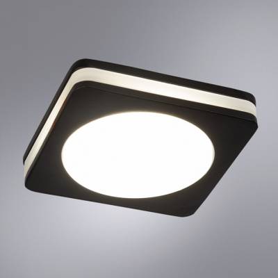 Встраиваемый светильник Arte Lamp Tabit A8432PL-1BK фото