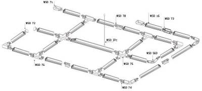 Светильник на штанге Italline 8129 8129 white фото