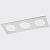 Рамка на 3 светильника Italline SP SP 03 white фото