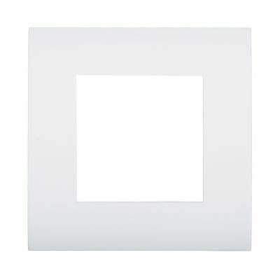 Рамка на 1 пост. Цвет Белый. LK Studio LK45 (ЛК Студио ЛК45). 854104 фото