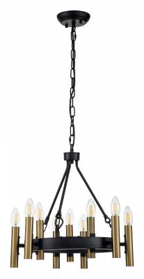 Подвесная люстра Indigo Cero 13009/9P Black фото