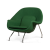 Кресло c оттоманкой Womb Chair