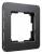 Рамка на 1 пост Werkel Platinum черный W0012608 фото