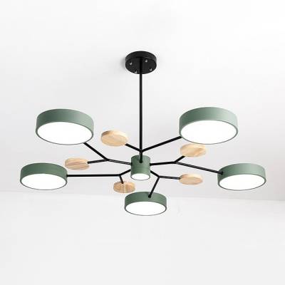 Люстра на штанге Imperiumloft Meade Lamps Green MEADE-01 фото