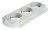 фото рамка 3-местная овал цвет белый прованс