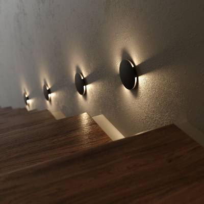 Накладной светильник Elektrostandard Step MRL LED 1119 Черный фото