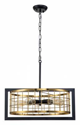Подвесной светильник Indigo Era 10003/5P Black фото