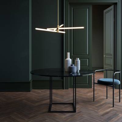 Люстра на штанге Maytoni Axis MOD106CL-L40G3K фото