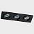 Встраиваемый светильник Italline SAG303-4 SAG303-4 black/black фото