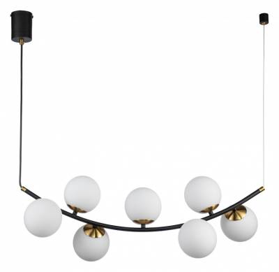 Подвесной светильник Indigo Nuvole 11002/7P Black фото