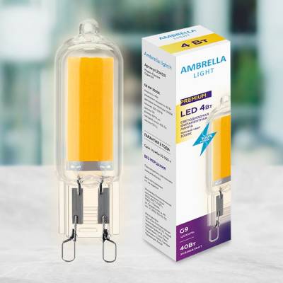 Лампа светодиодная Ambrella Filament G9 4Вт 3000K 204531