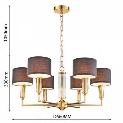 Подвесная люстра Favourite Laciness 2609-6P фото