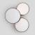Накладной светильник TK Lighting Mona 3445 Mona Black/Gold фото