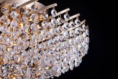 Потолочная люстра Maytoni Karolina DIA120-09-G фото