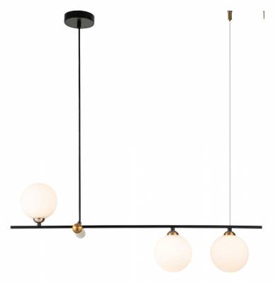 Подвесной светильник Indigo Opaco 11015/3P Black фото