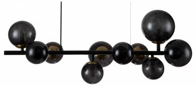 Подвесная люстра Indigo Molecola 11018/10P Black фото