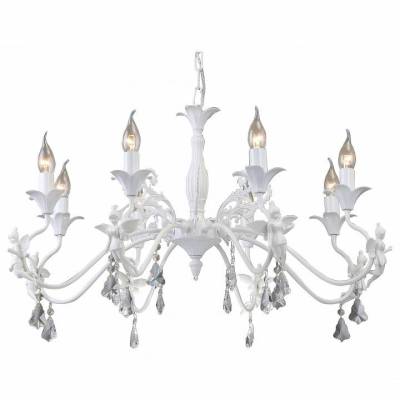 Подвесная люстра Arte Lamp Angelina A5349LM-8WH фото