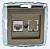 Розетка Ethernet RJ-45 без рамки Mono Electric Despina / Larissa 500-002305-125 фото
