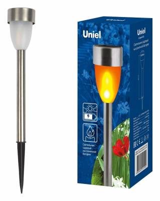 Наземный низкий светильник Uniel Metal torch UL-00007926 фото