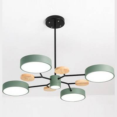Люстра на штанге Imperiumloft Meade Lamps Green MEADE-01 фото