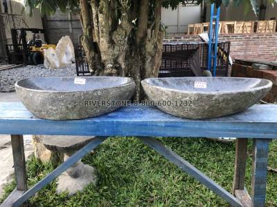 Раковины из речного камня 65-69 см