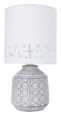 Настольная лампа декоративная Arte Lamp Bunda A4007LT-1GY фото